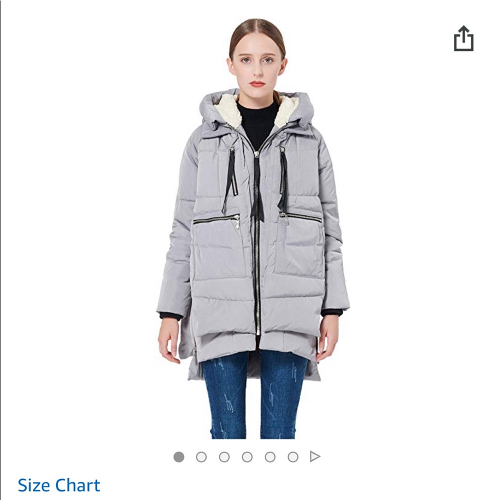Orolay thickened down puffer
